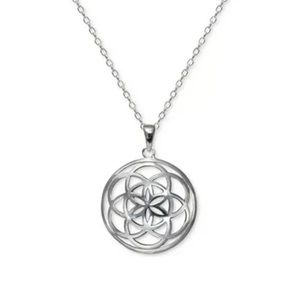 Giani Bernini SS Celtic Flower Pendant Necklace